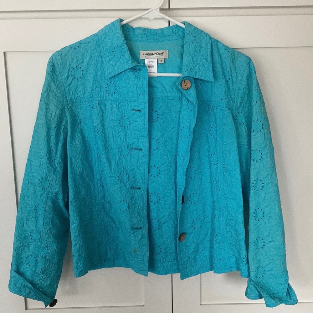 Coldwater Creek Blue Jacket